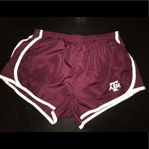 Texas A&M University Track Shorts
